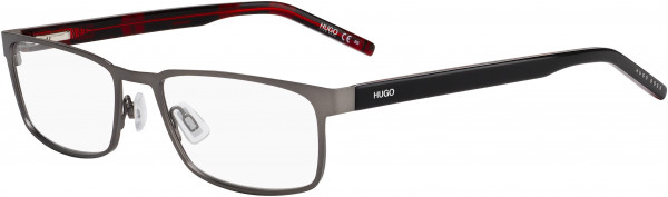 HUGO Hugo 1075 Eyeglasses, 0R80 Semi Matte Dark Ruthenium