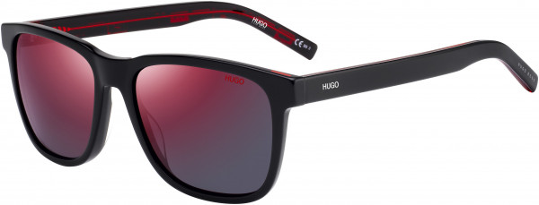 HUGO Hugo 1073/S Sunglasses, 0UYY Black Pattern Ed