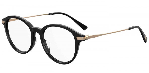 Moschino MOS566/F Eyeglasses, 0807 BLACK
