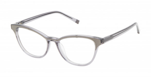 Kate Young K334 Eyeglasses, Grey/Gunmetal (GRY)