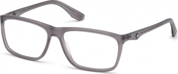 BMW Eyewear BW5004 Eyeglasses, 020 - Matte Grey / Matte Grey