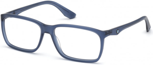 BMW Eyewear BW5005 Eyeglasses, 091 - Matte Blue