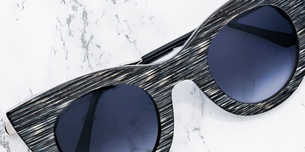 Thierry Lasry DIVINITY Sunglasses, Black Stripe