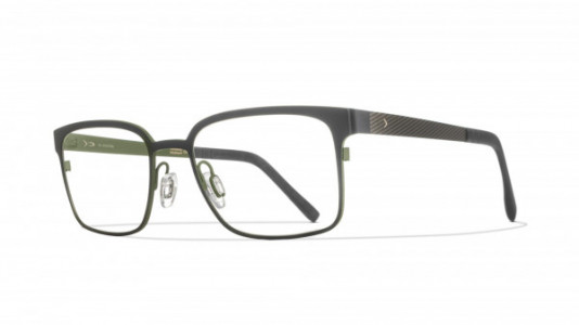 Blackfin Blake Eyeglasses, C1024 - Black/Green