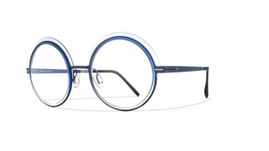 Blackfin Saint Lazar Eyeglasses, C1119 - Blue/Gradient Blue Acetate