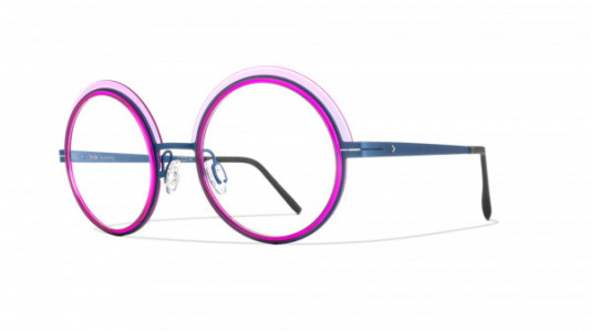 Blackfin Saint Lazar Eyeglasses, C1315 - Green/Transparent Purple Acetate