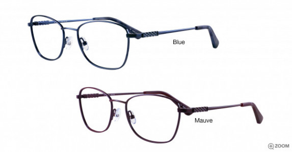 Bulova Brittany Eyeglasses, Blue