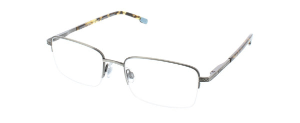 IZOD 2089 Eyeglasses, Gunmetal Antique