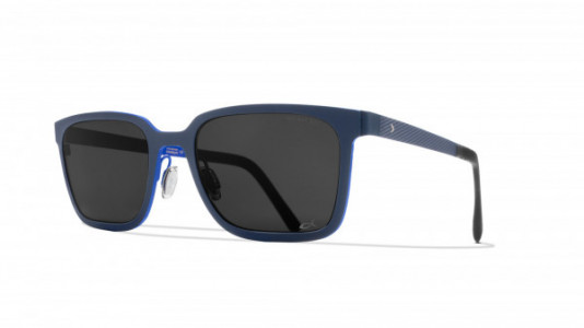 Blackfin Homewood Sun Sunglasses, C1354 - Cobalt Blue/Bright Blue (Solid Smoke)