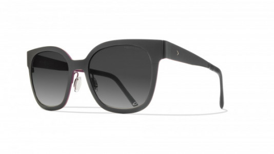 Blackfin Kami Sunglasses, C1351 - Black/Purple (Gradient Gray)