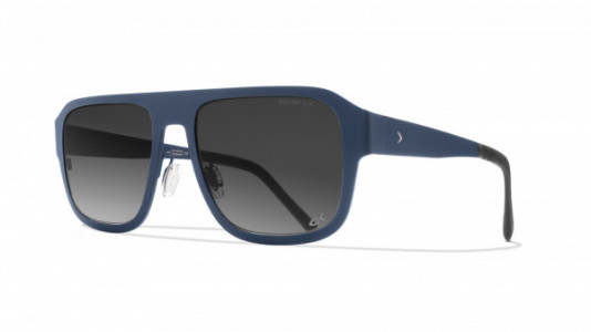 Blackfin Severson Sunglasses, C1338 - Navy Blue (Gradient Gray)