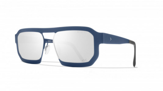 Blackfin Tao Sunglasses, C1332 - Navy Blue/Silver (Mirrored Silver)