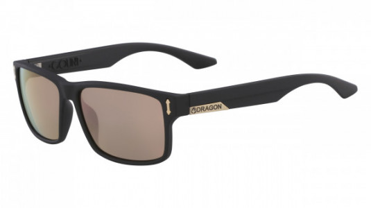 Dragon DR COUNT LL ION Sunglasses, (008) MATTE BLACK/LL ROSE GOLD ION