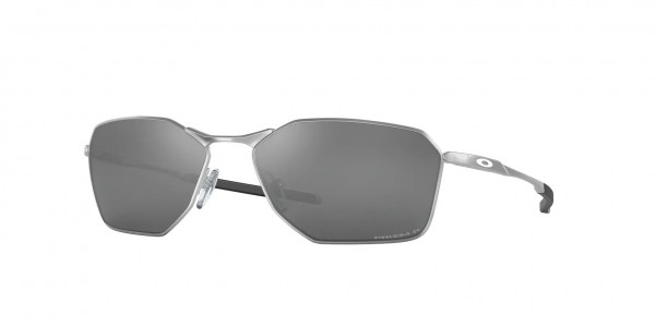 Oakley OO6047 SAVITAR Sunglasses, 604703 SAVITAR SATIN CHROME PRIZM BLA (SILVER)