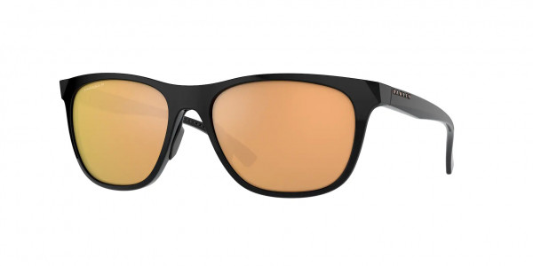 Oakley OO9473 LEADLINE Sunglasses, 947302 LEADLINE POLISHED BLACK PRIZM (BLACK)