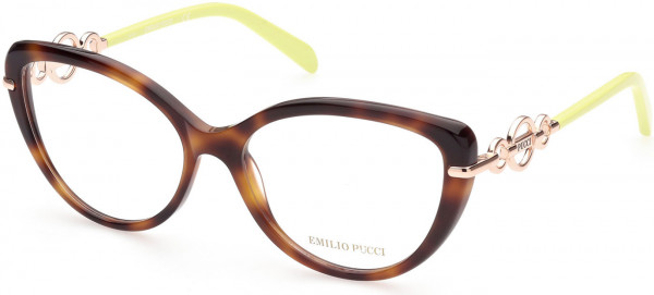 Emilio Pucci EP5162 Eyeglasses, 052 - Dark Havana
