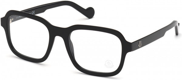 Moncler ML5100 Eyeglasses, 001 - Shiny Black