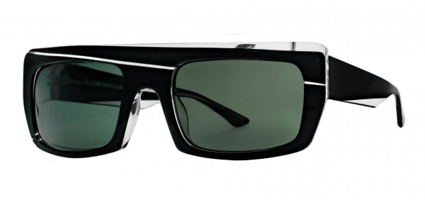 Thierry Lasry PIMPY Sunglasses, Black & Clear