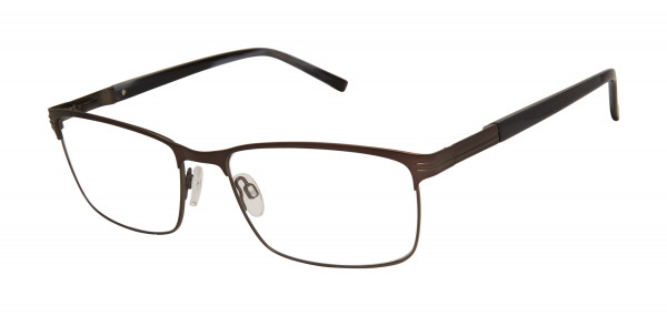 Geoffrey Beene G467 Eyeglasses, Brown (BRN)