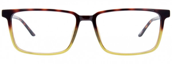 CoolClip CC847 Eyeglasses, 010 - Dark Demi Amber & Light Crystal Amber/Dark Amber