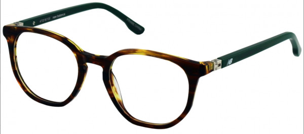 New Balance NBK 160 Eyeglasses, TORTOISE GREEN