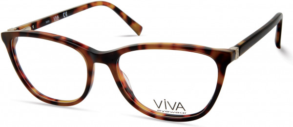 Viva VV4525 Eyeglasses, 050 - Dark Brown/other