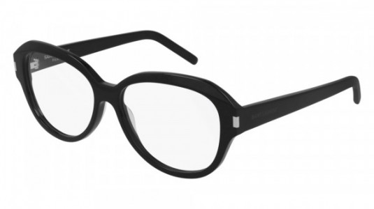 Saint Laurent SL 411 Eyeglasses, 001 - BLACK