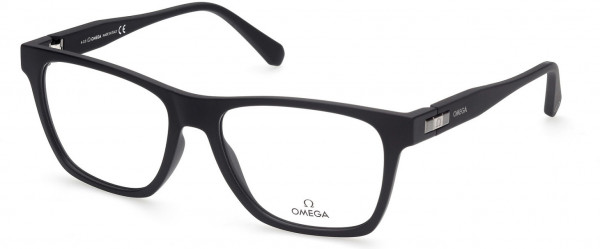 Omega OM5020 Eyeglasses, 002 - Matte Black