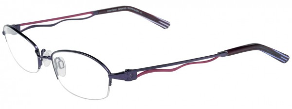 EasyTwist ET849 Eyeglasses, SATINVIOLET/PALE VIOLET-RED
