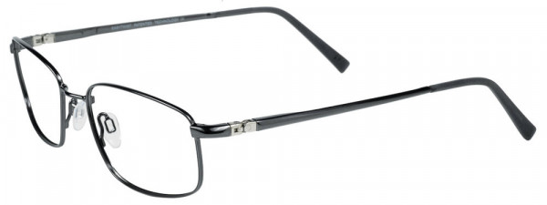 EasyTwist ET840 Eyeglasses, 020 - Shiny Very Dark Grey