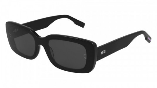 McQ MQ0301S Sunglasses, 001 - BLACK with SMOKE lenses