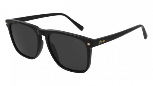 Brioni BR0086S Sunglasses, 001 - BLACK with GREY lenses