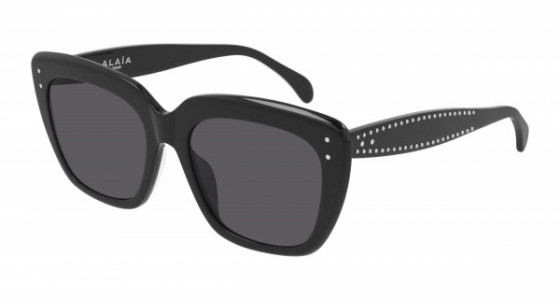 Azzedine Alaïa AA0050S Sunglasses, 001 - BLACK with GREY lenses