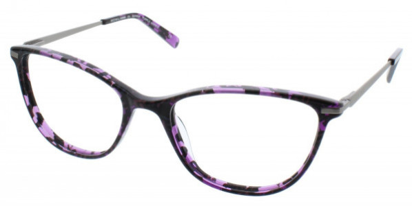 Ellen Tracy GUYANA Eyeglasses, Purple Marble