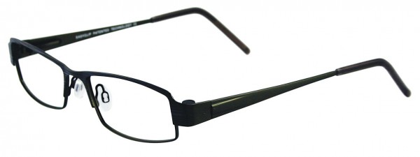 EasyClip P6063 Eyeglasses, LIGHT SATIN OLIVE GREEN