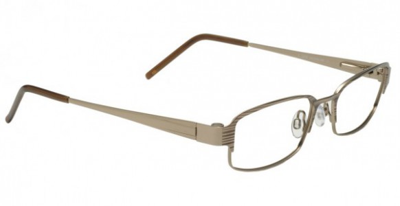 EasyClip S2476 Eyeglasses, SATIN LIGHT BROWN
