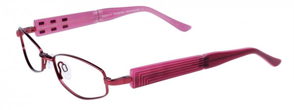 EasyClip Q4080 Eyeglasses, SATIN VIOLET RED AND VIOLET // P