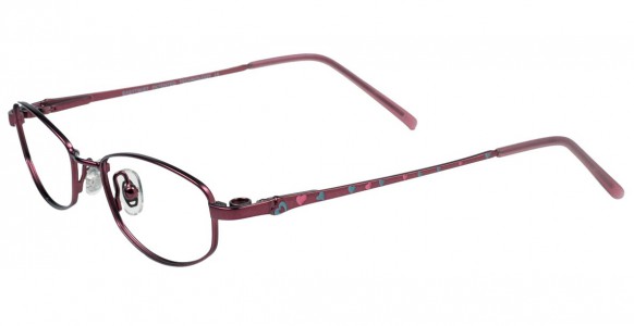 EasyTwist CT173 Eyeglasses, MATT MEDIUM VIOLET RED