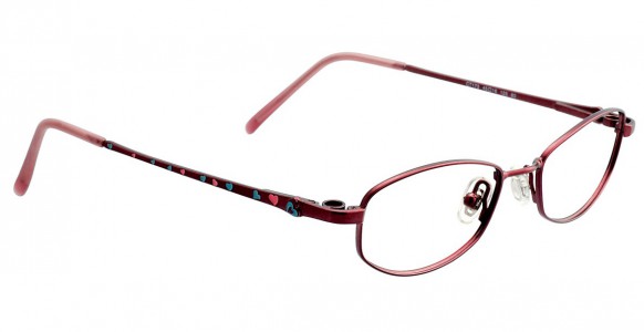 EasyTwist CT173 Eyeglasses, SATIN DARK RED