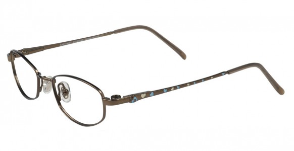 EasyTwist CT173 Eyeglasses, SHINY MEDIUM BROWN