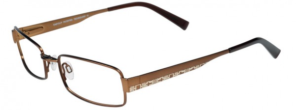 EasyClip O1069 Eyeglasses, SATIN COPPER-BROWN