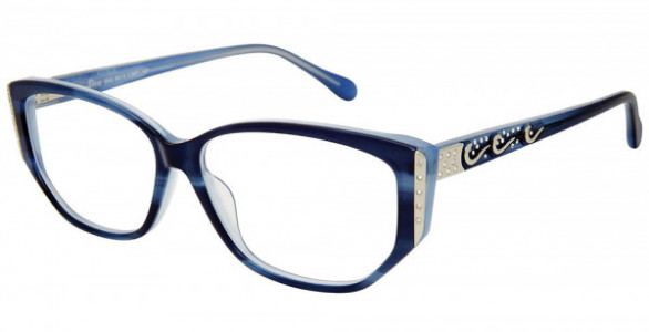 Diva DIVA 5543 Eyeglasses, 9ST BLUE-SILVER