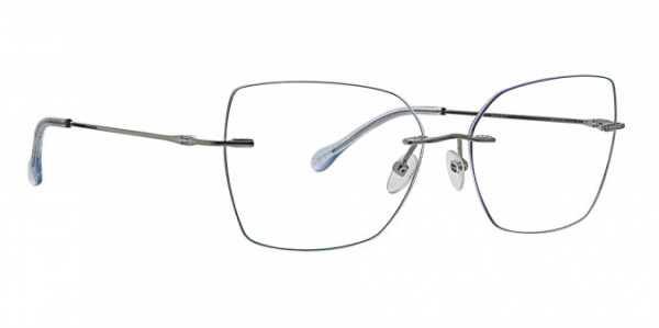 Totally Rimless TR 311 Willow Eyeglasses, Silver