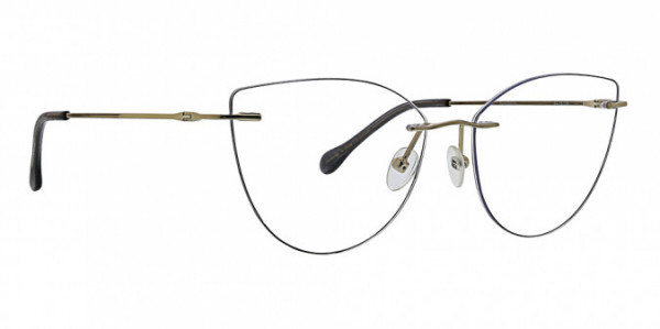 Totally Rimless TR 312 Willow Eyeglasses, Gold