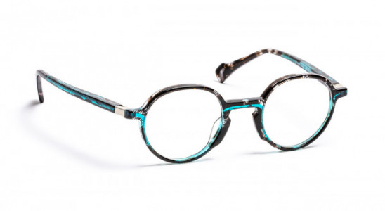 J.F. Rey JF1498 Eyeglasses, BLACK LACE/BLUE (0025)