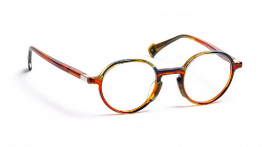J.F. Rey JF1498 Eyeglasses, KHAKI/RED (4530)