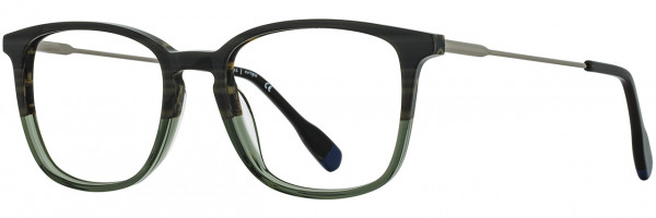 Adin Thomas Adin Thomas AT-508 Eyeglasses, Gray Demi / Sage / Graphite