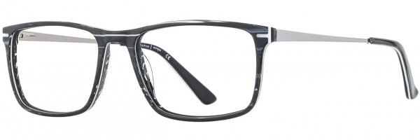 Adin Thomas Adin Thomas AT-478 Eyeglasses, Black / White