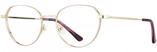 Adin Thomas Adin Thomas AT-480 Eyeglasses, Ice Pink / Gold