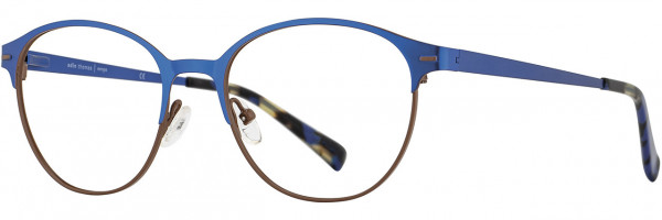Adin Thomas Adin Thomas AT-462 Eyeglasses, Cobalt / Cocoa